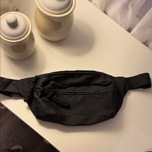 Black Waist Bag